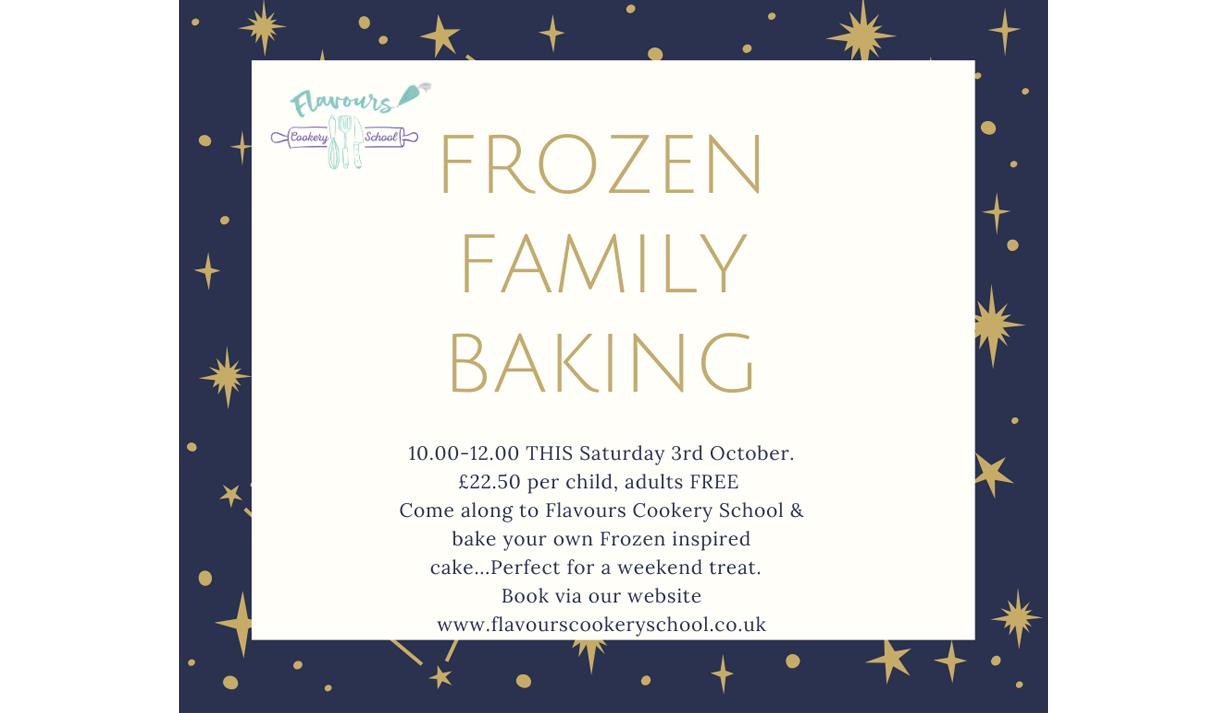 Frozen family baking