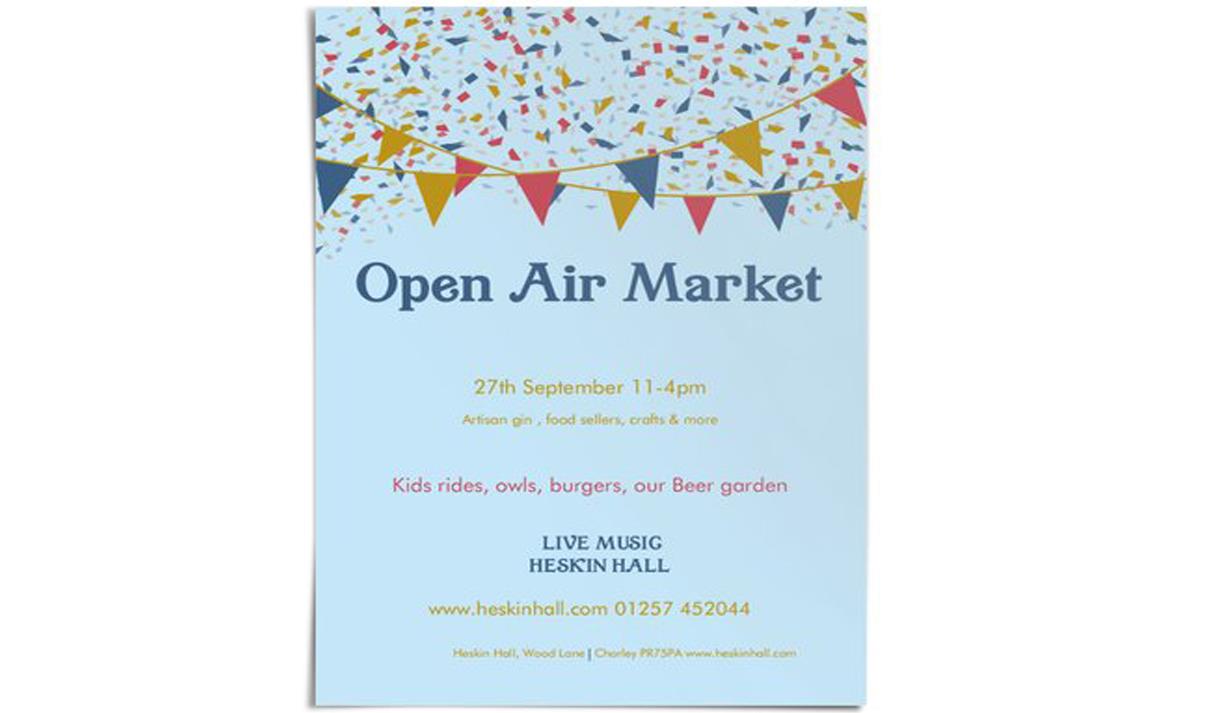 Open air market