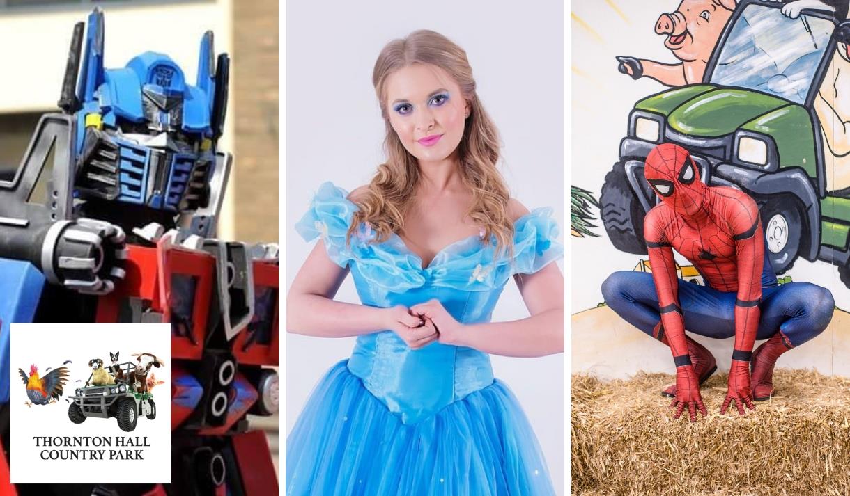 Superhero & Princess Party at Thornton Hall Country Park