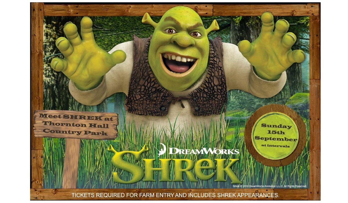 SHREK™ Visit to Thornton Hall Country Park