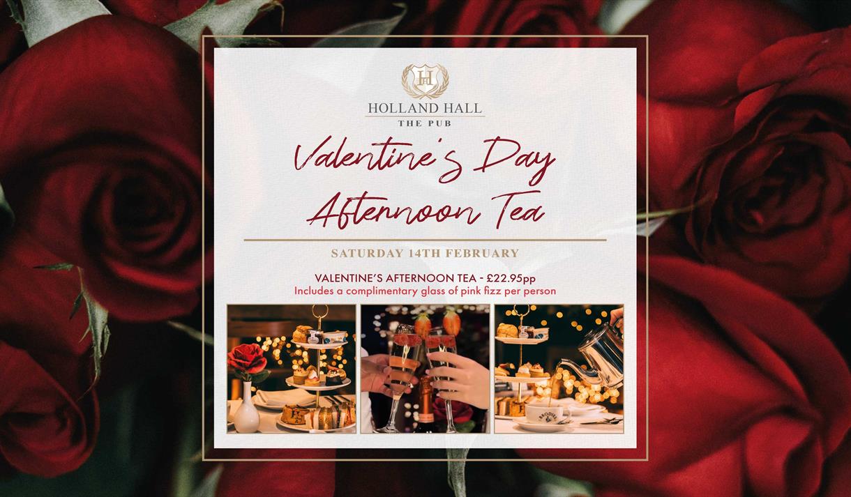 Valentine's Day Afternoon Tea at The Pub at Holland Hall
