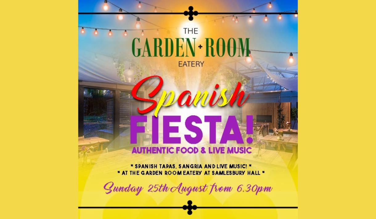 Spanish Fiesta at Samlesbury Hall with Tapas & Live Music!