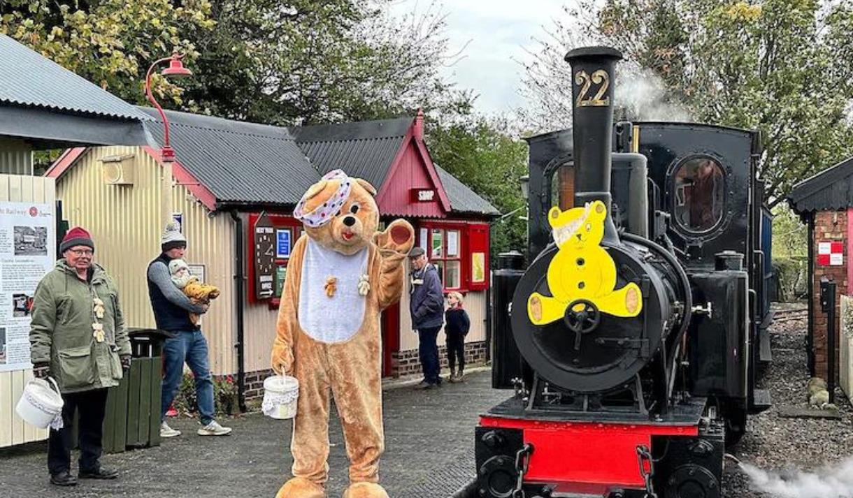 Children in Need/Macmillan Coffee Morning at West Lancashire Light Railway