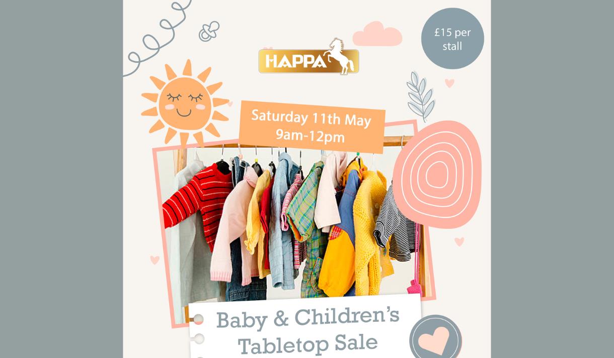 Baby and Toddler Tabletop Sale at HAPPA