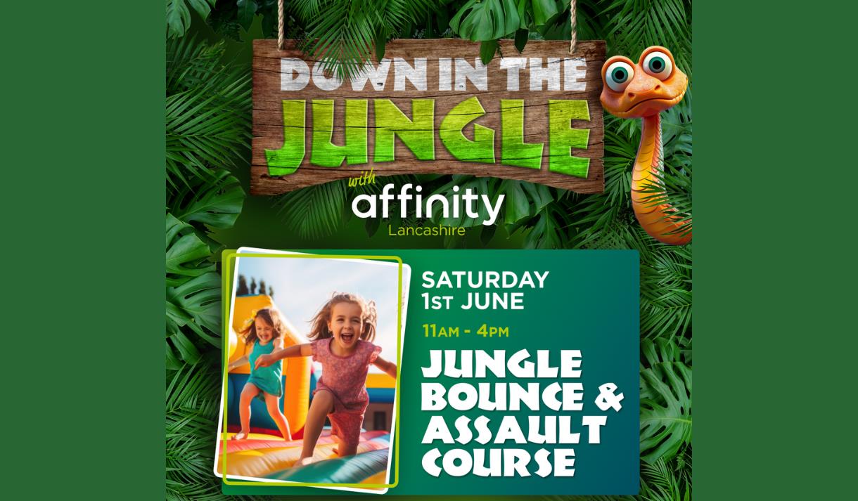 Jungle Bounce and Assault Course at Affinity