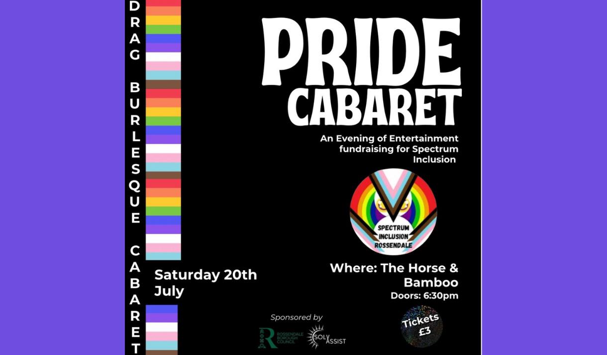 Waterfoot Wakes: Rossendale Pride Burlesque Drag Night