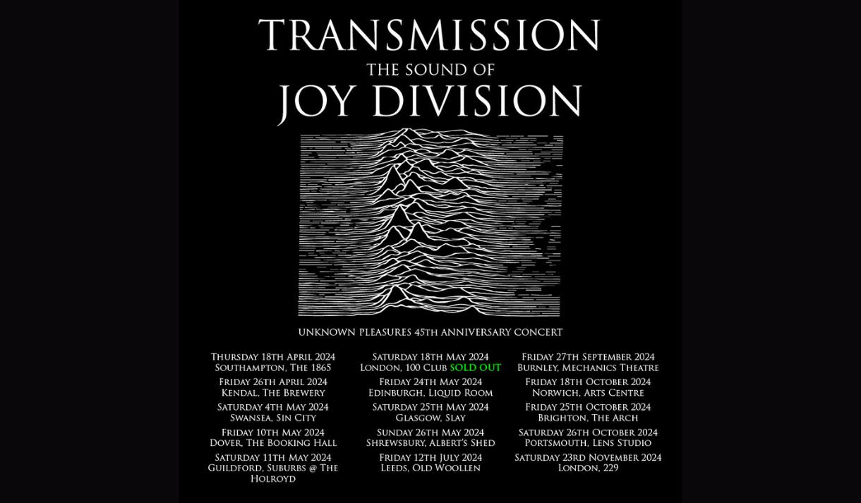 Transmission: The Sound of Joy Division