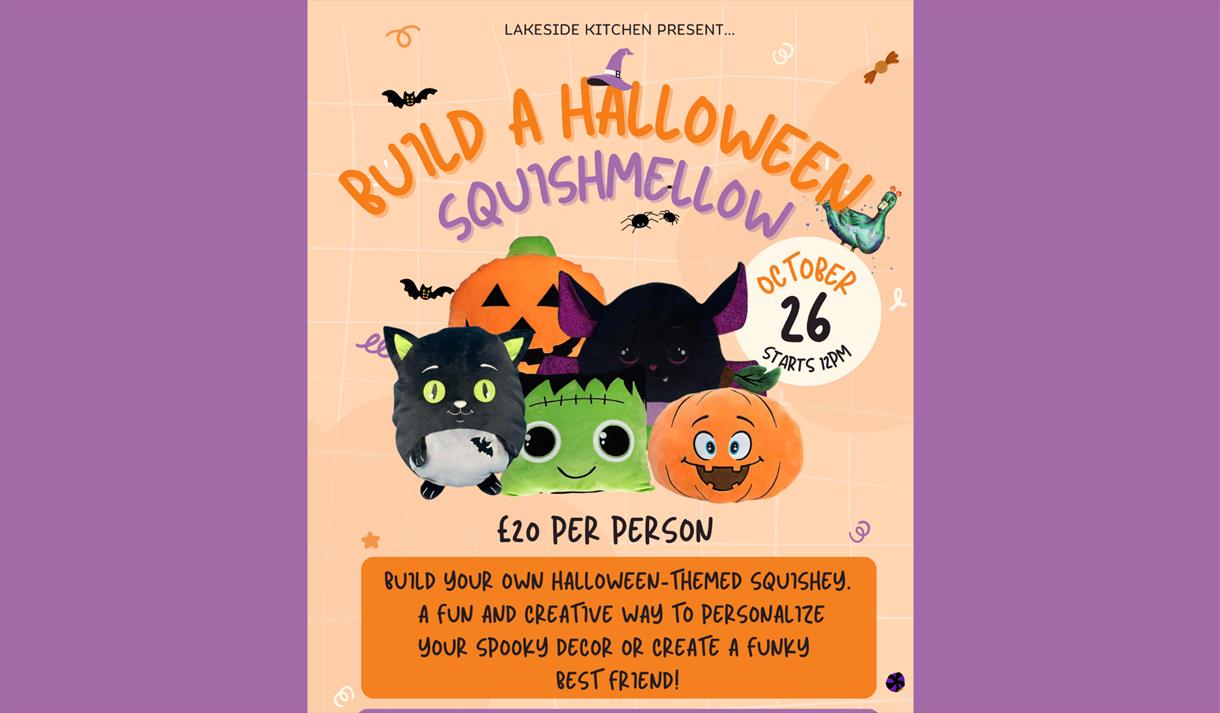 Build a Halloween Squishmellow at Brickhouse Farm