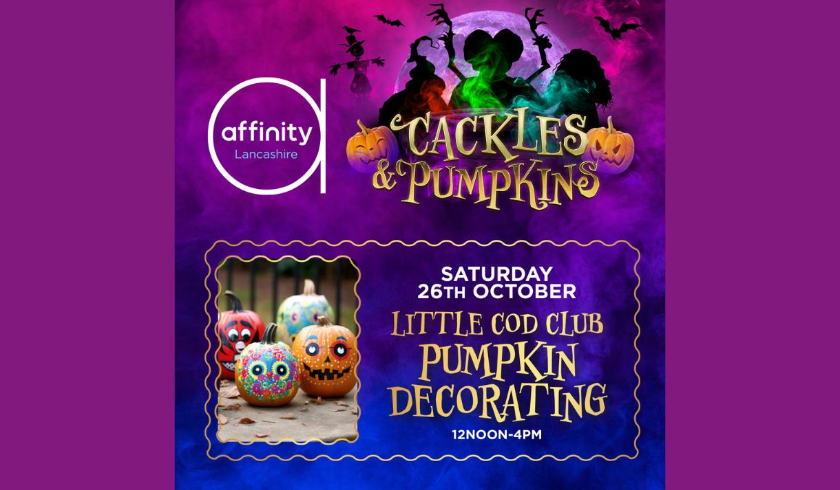 Cackles and Pumpkins at Affinity: Pumpkin Picking and Decorating with the Little Cod Club