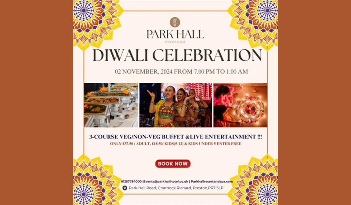 Diwali Celebration at Park Hall Hotel