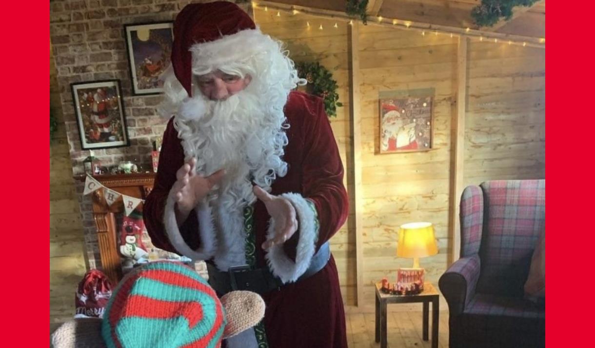 Santa Train at Windmill Animal Farm