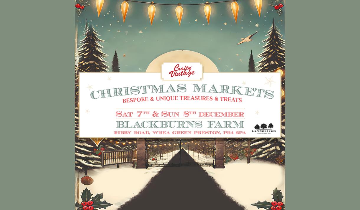 Crafty Vintage Christmas Markets at Blackburns Farm