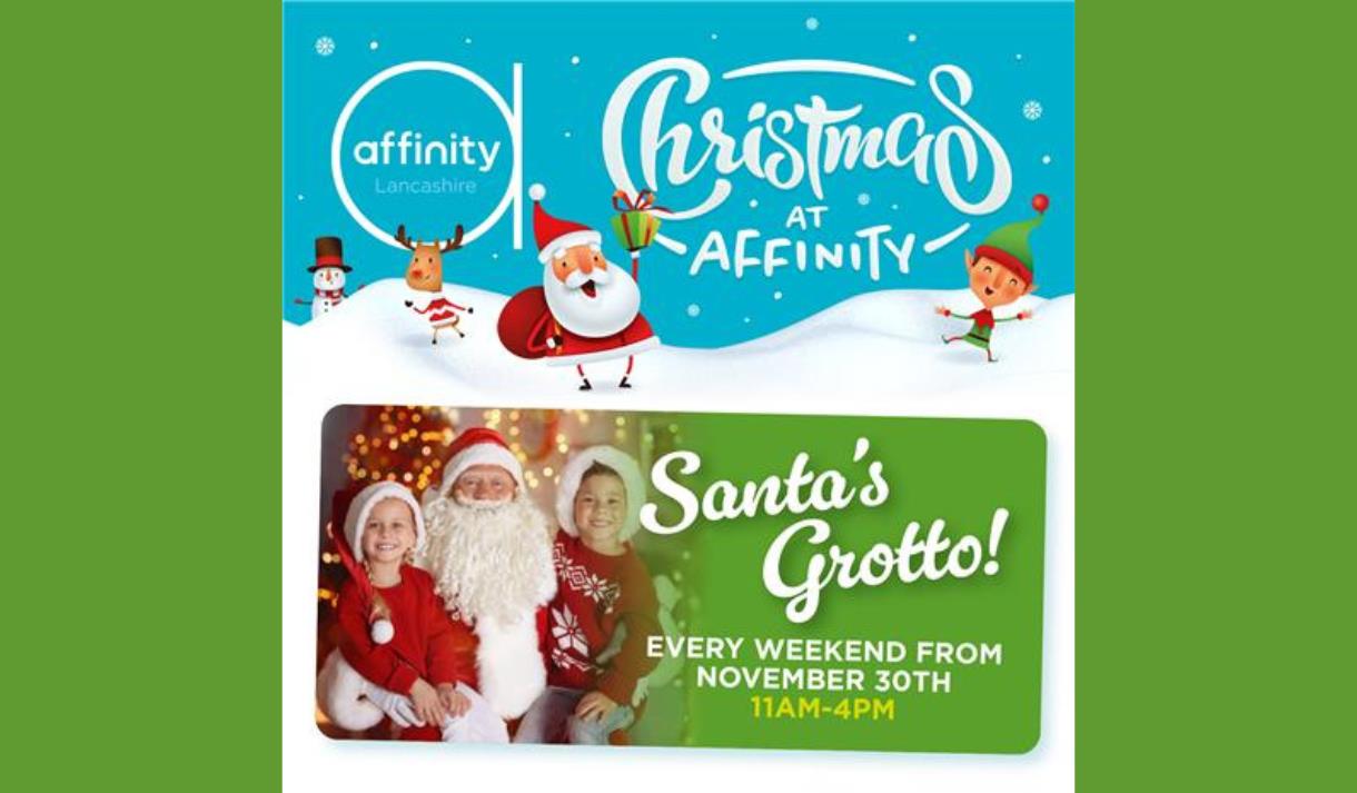 Christmas at Affinity: Visit Santa in his Magical Grotto