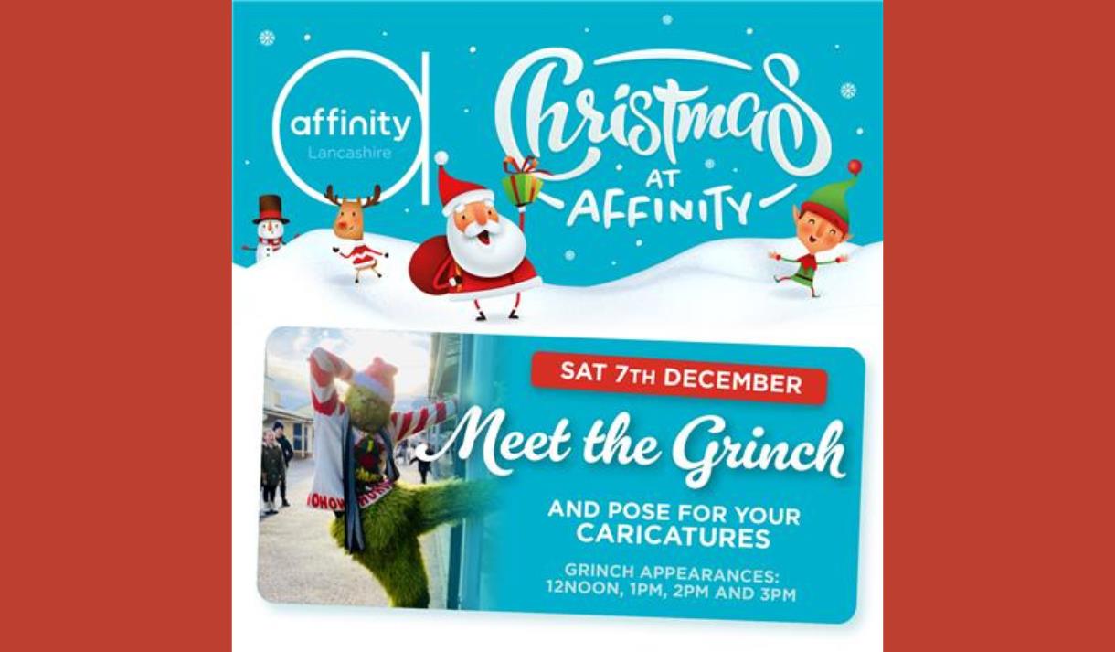 Christmas at Affinity: Meet the Grinch with Caricature Fun