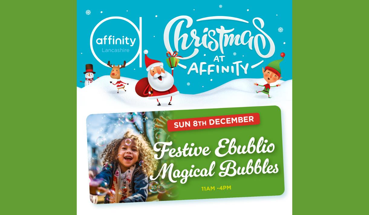 Christmas at Affinity: Festive Ebublio Magical Bubbles