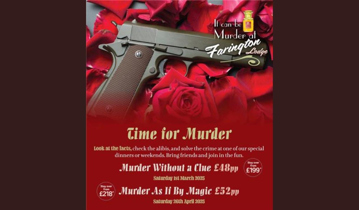 Murder Mystery: Murder as if by Magic at Farington Lodge