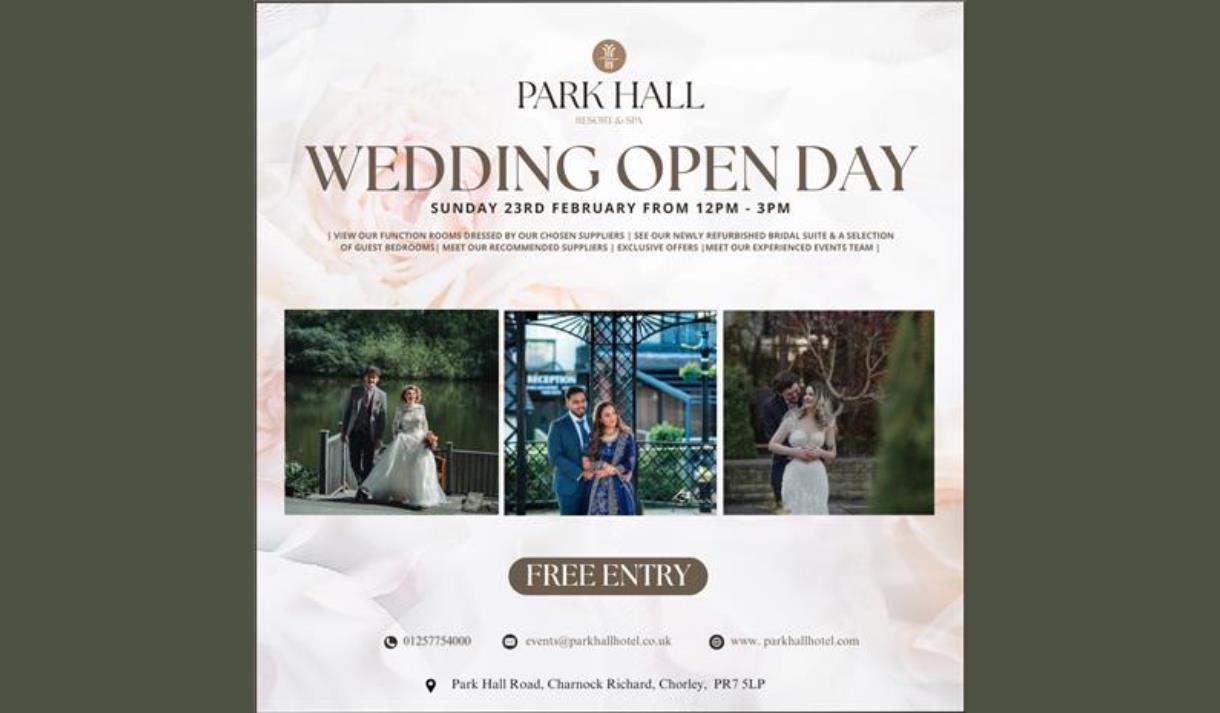 Wedding Open Day at Park Hall Hotel and Spa