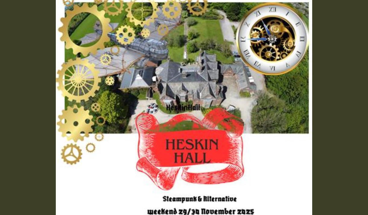 The Big Steampunk Weekend at Heskin Hall