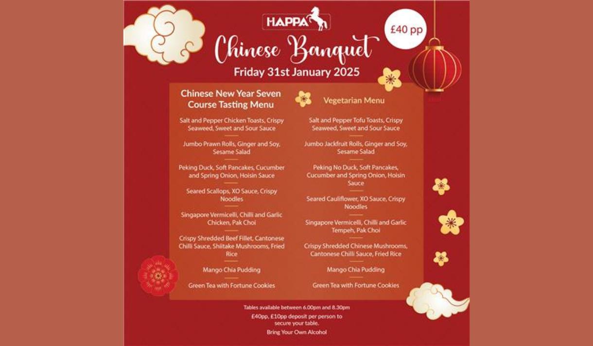 Chinese Banquet at HAPPA