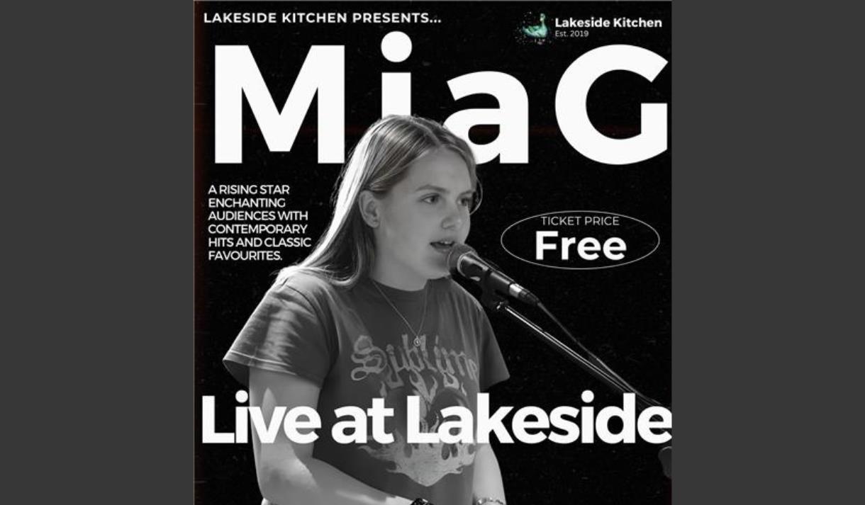 Mia G live at Lakeside Kitchen