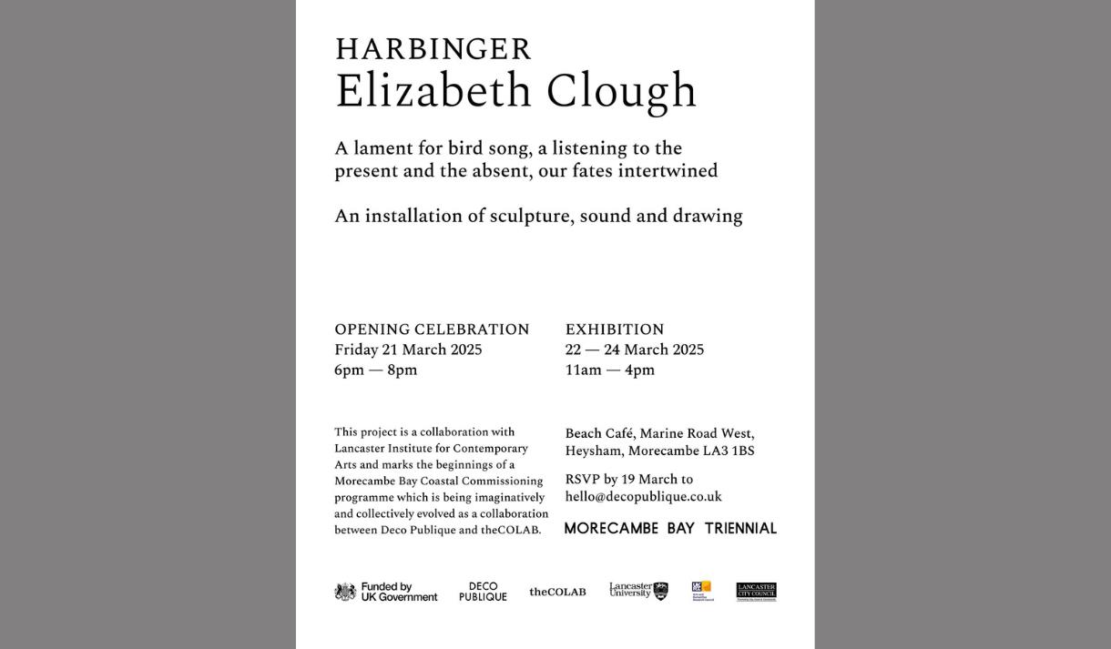Harbinger by Elizabeth Clough