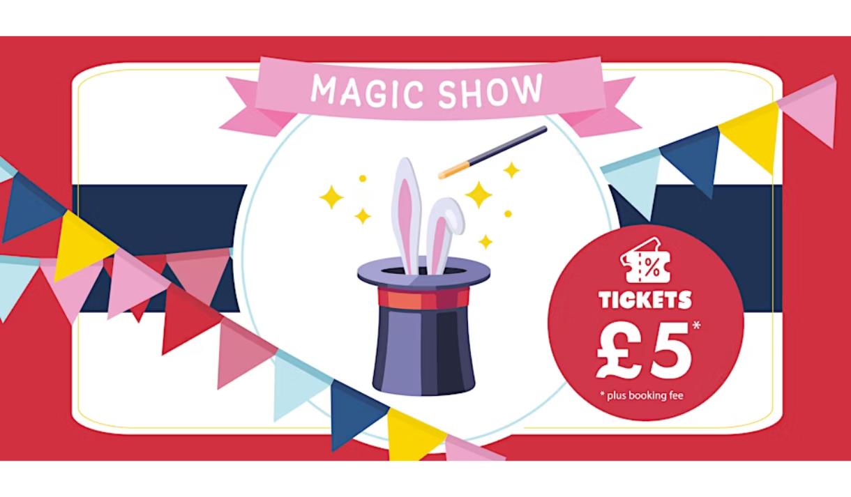 Easter Magic Show at Oswaldtwistle Mills