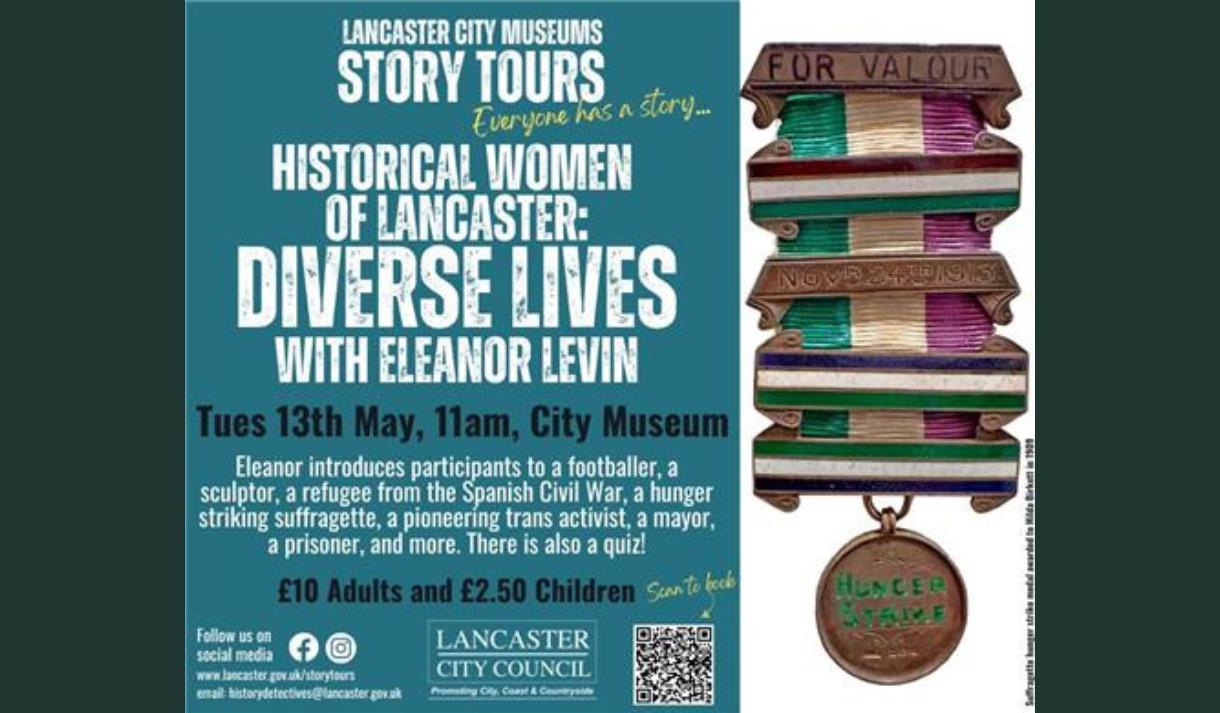 Story Tour: Historical Women of Lancaster, Diverse Lives