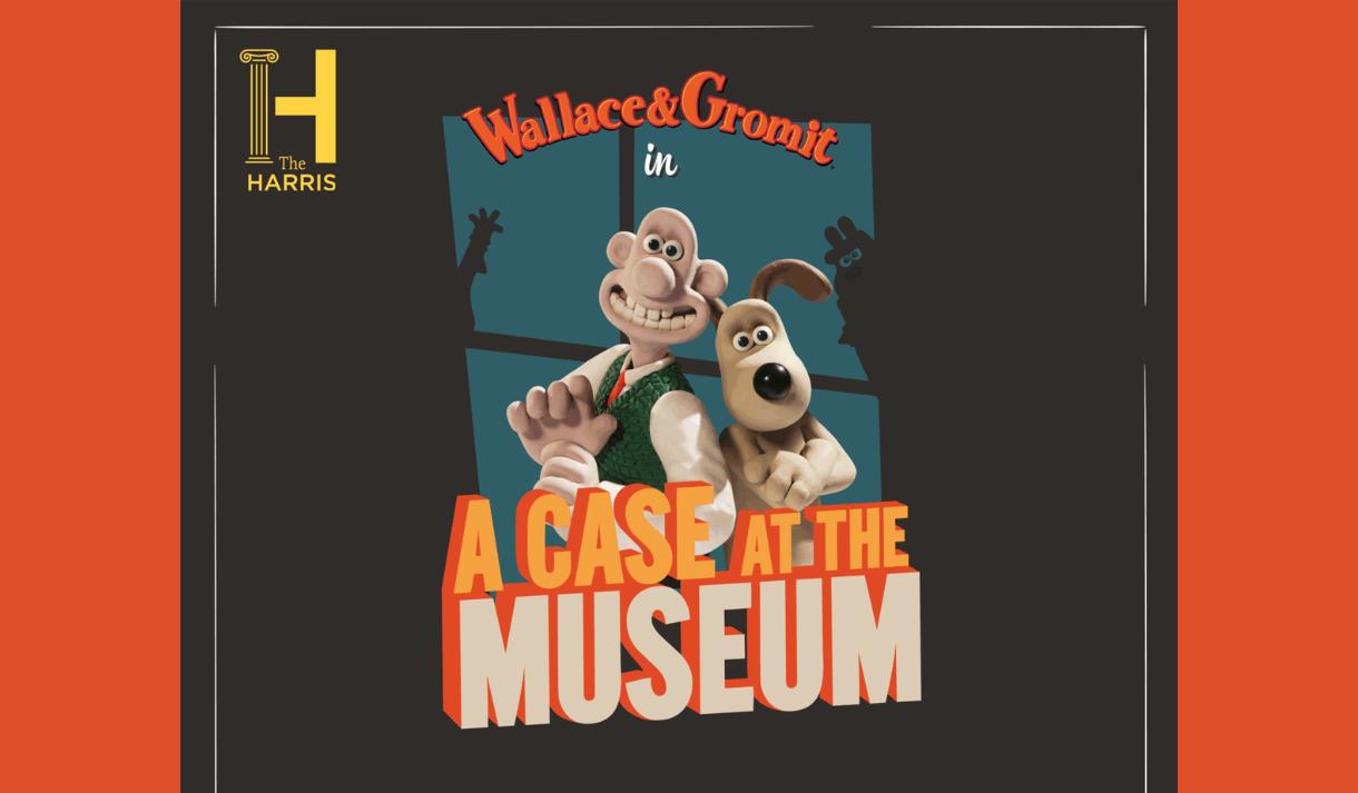 Wallace & Gromit in a Case at the Museum