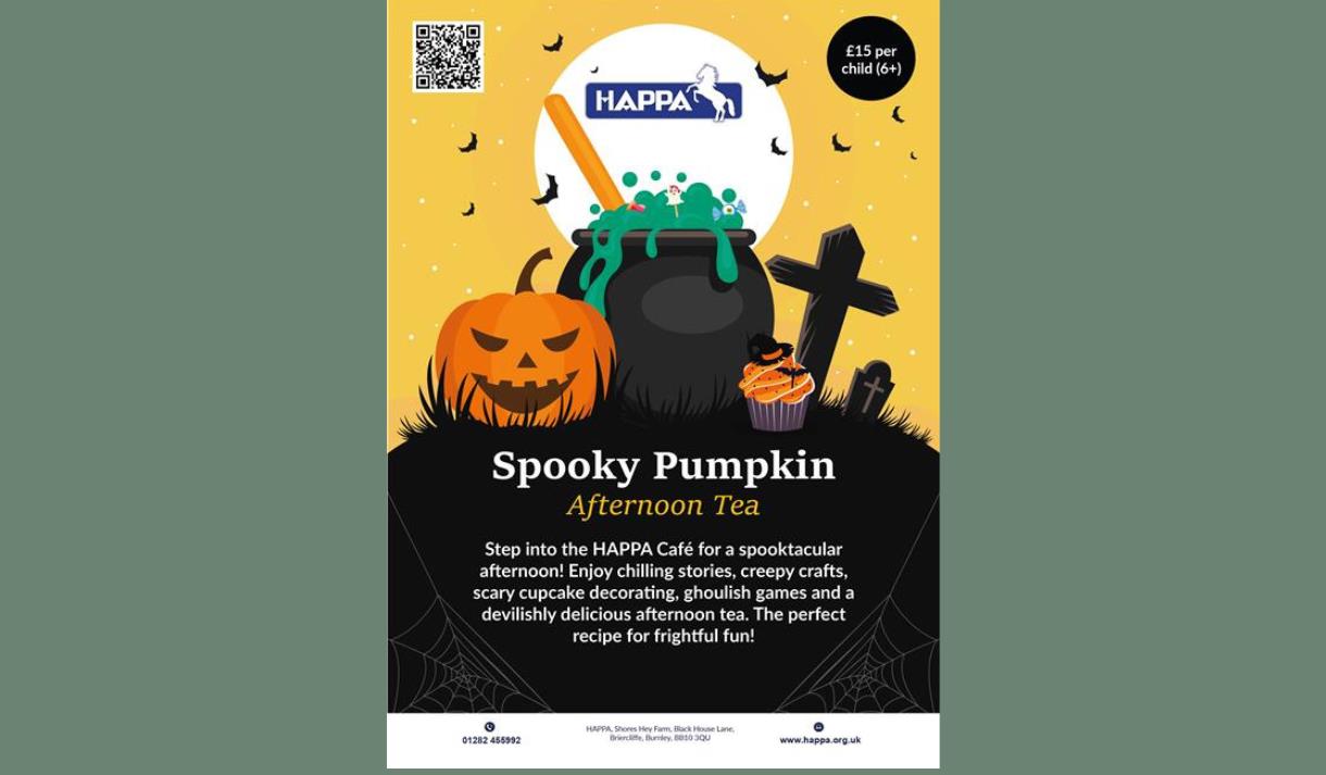 Spooky Pumpkin Afternoon Tea at HAPPA