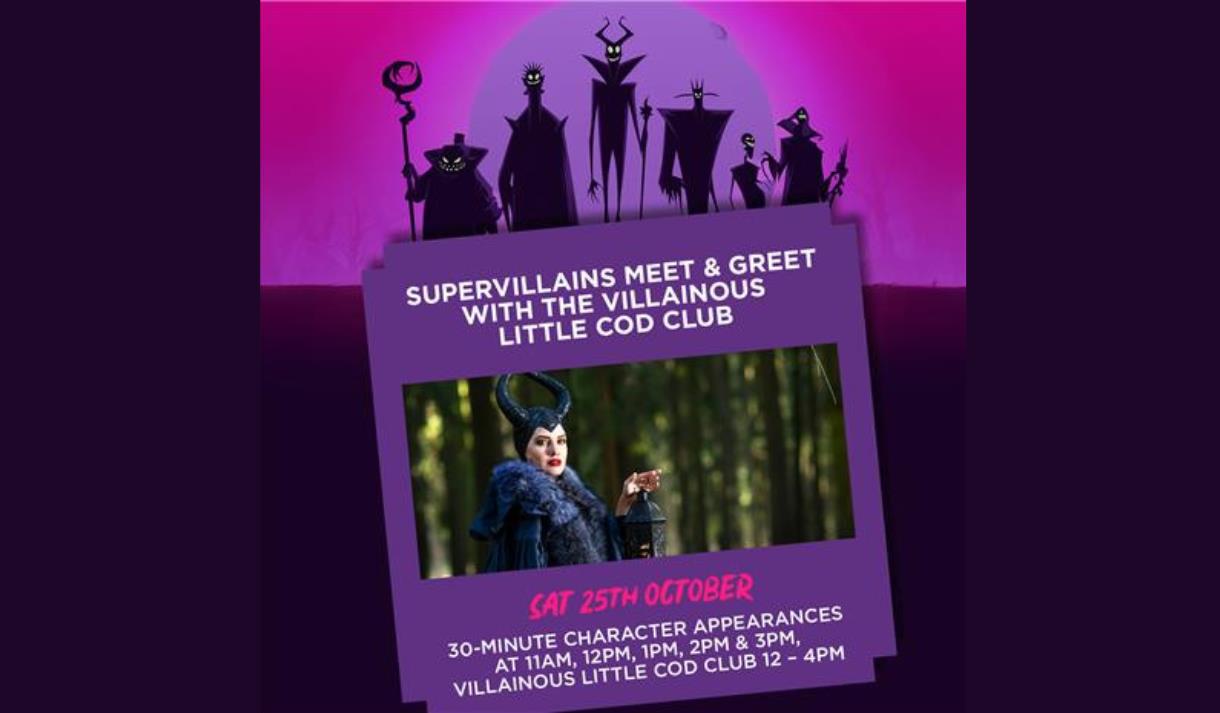 Supervillains Meet & Greet with the Villainous Little Cod Club at Affinity Lancashire