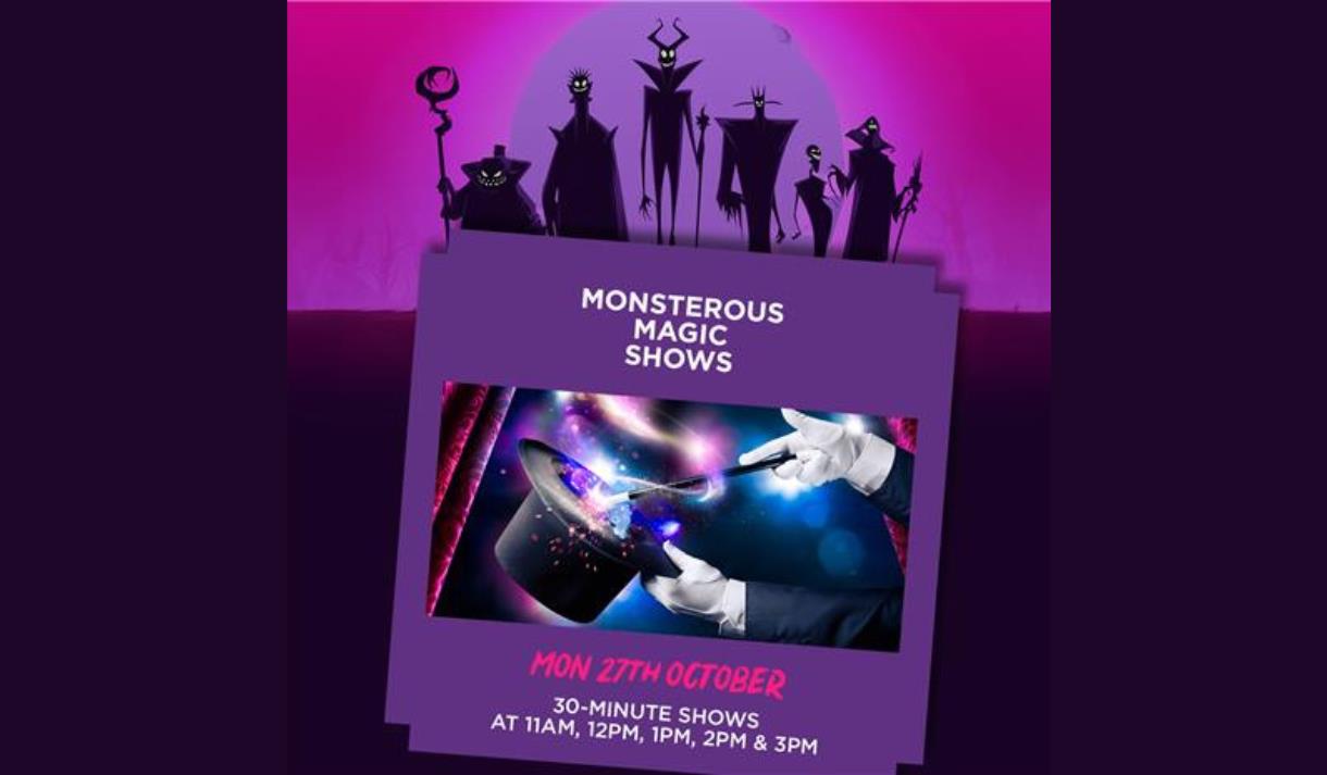 Monsterous Magic Shows at Affinity Lancashire
