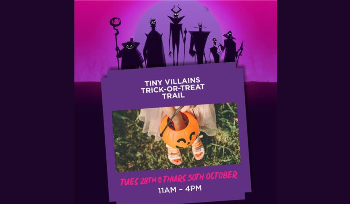 Tiny Villains Trick or Treat Trail at Affinity Lancashire