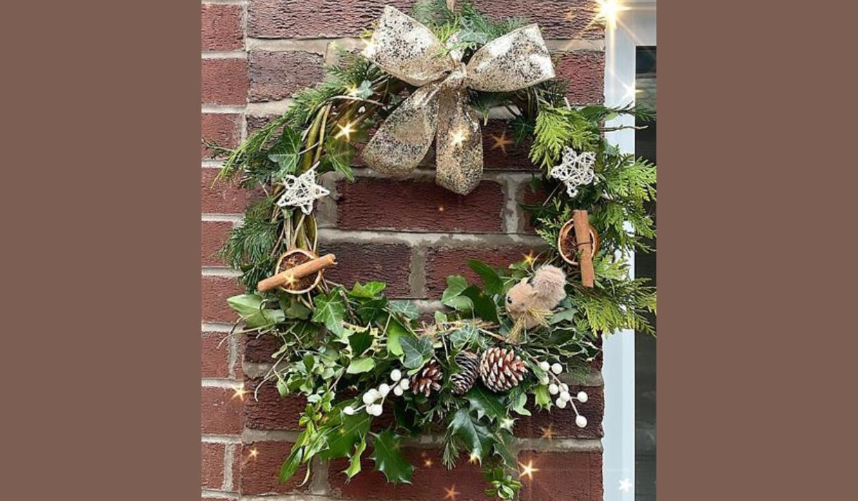 Christmas Wreath Making with Afternoon Tea at World Horse Welfare