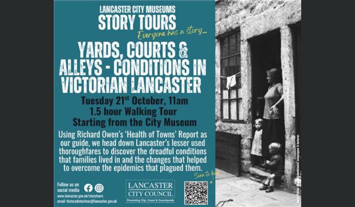 Story Tour: Yards, Courts and Alleys Conditions in Victorian Lancaster