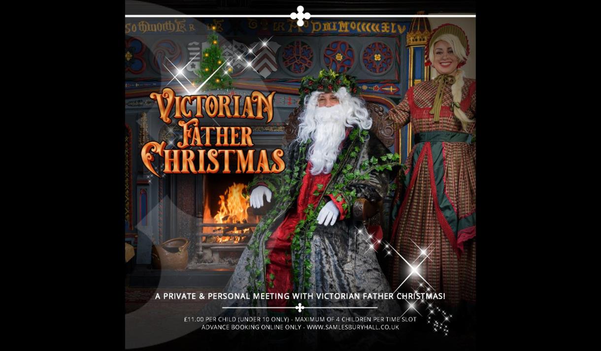 Victorian Father Christmas at Samlesbury Hall