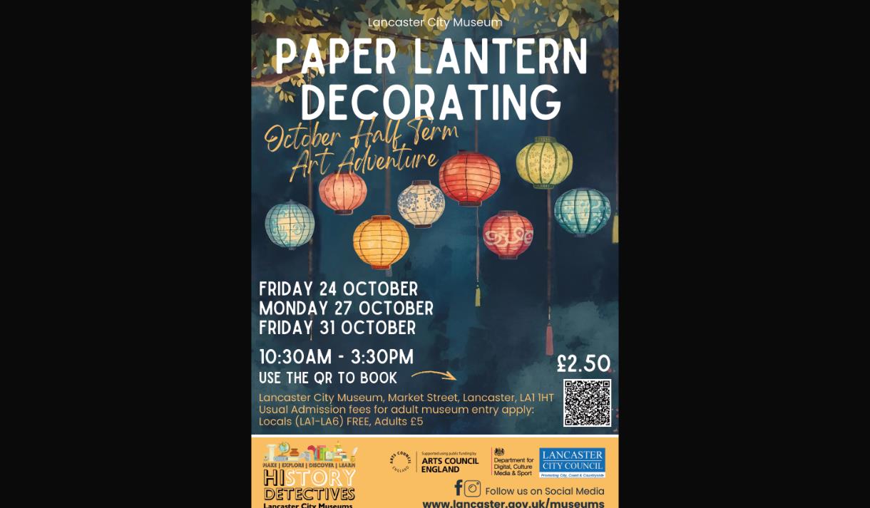 Paper Lantern Decorating - Half Term Fun