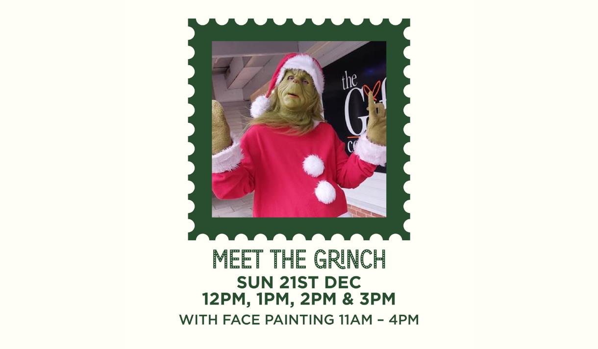 Meet the Grinch with FREE Face Painting
