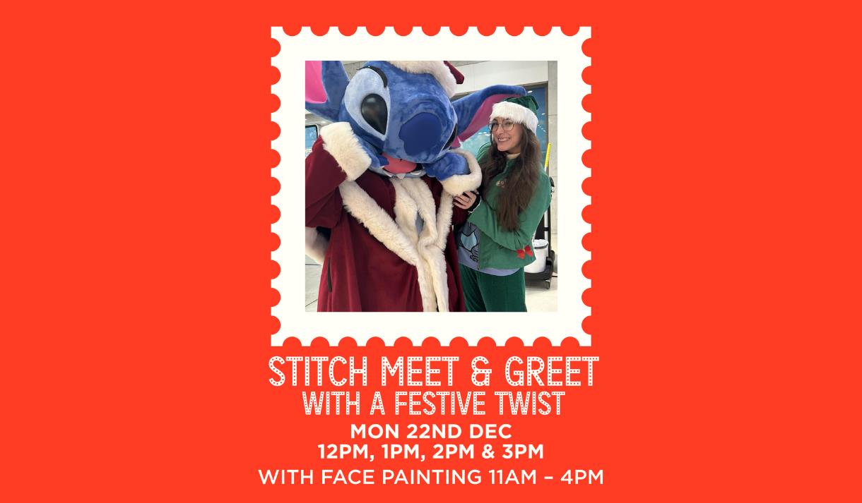 Meet Stitch (with a Festive Twist!)