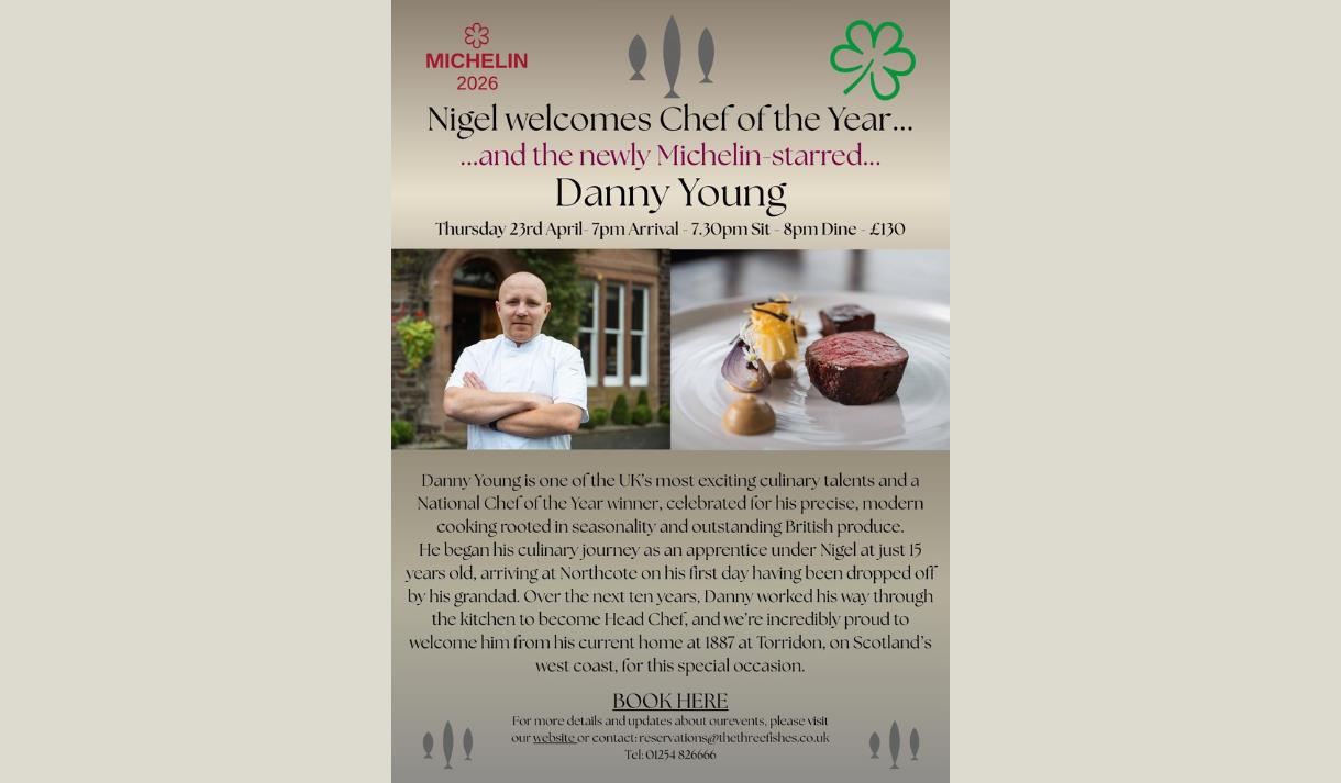 Chef of the Year Danny Young!