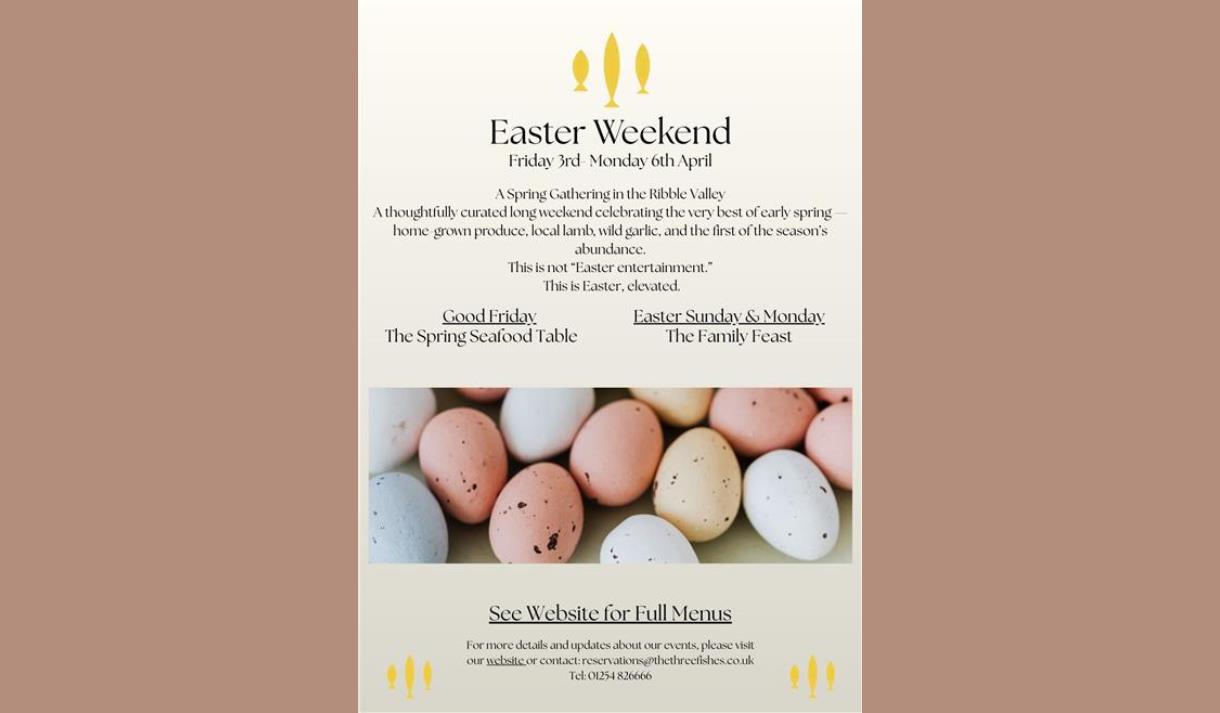 Easter at The Three Fishes