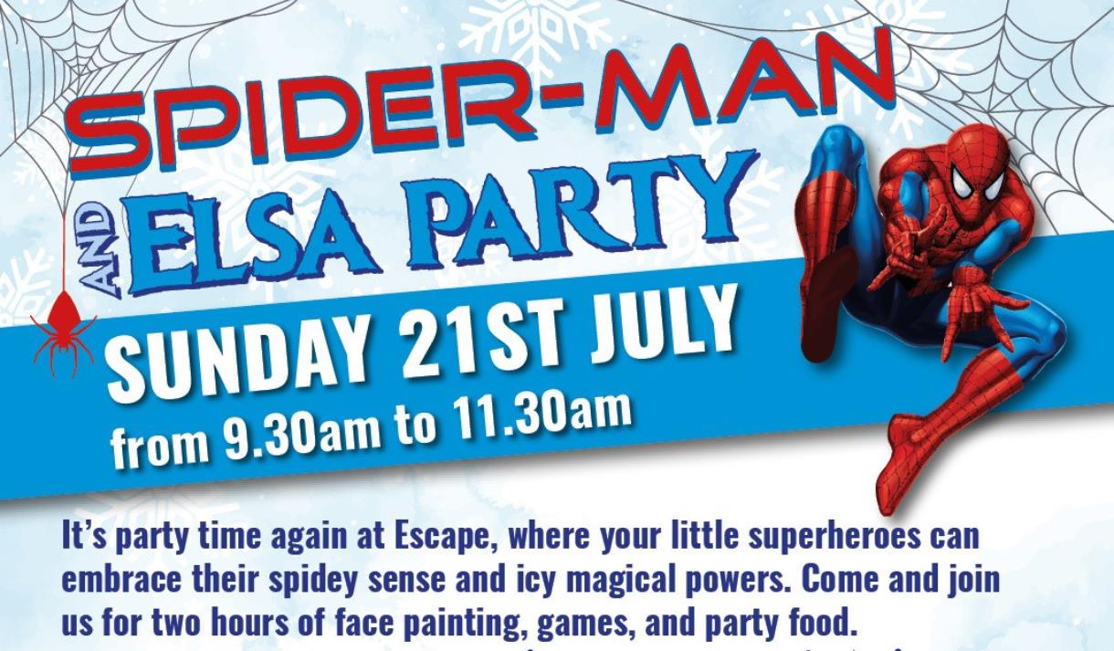 Spider-Man and Elsa Party