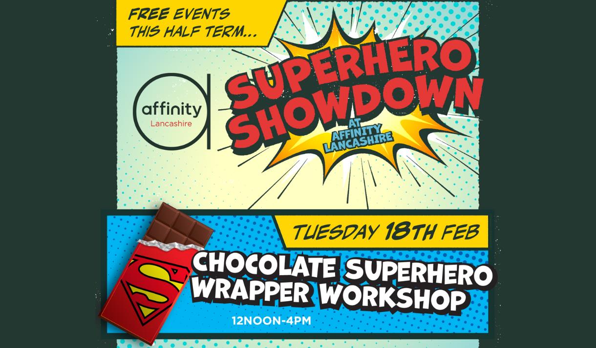 Chocolate Superhero Wrapper Workshop