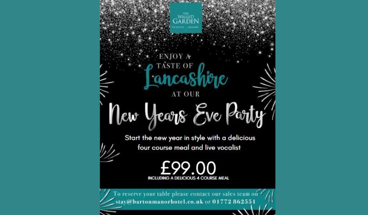 Taste of Lancashire New Year's Eve Party