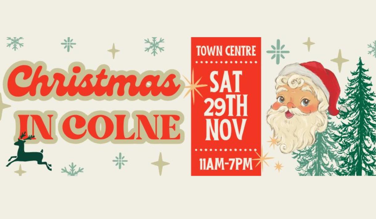 Colne Christmas Light Switch On