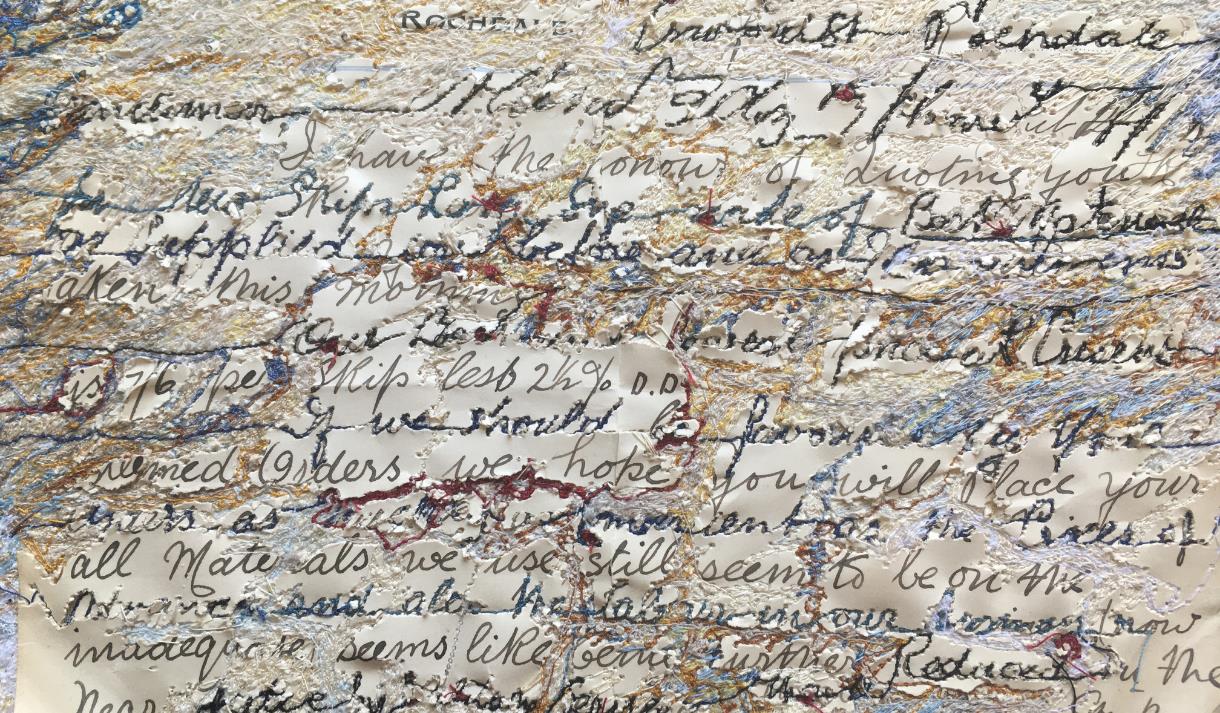 Sharon Brown Stitched Histories