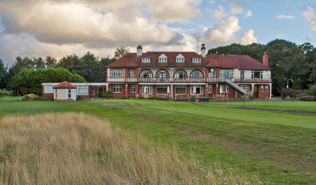Golf course and club house