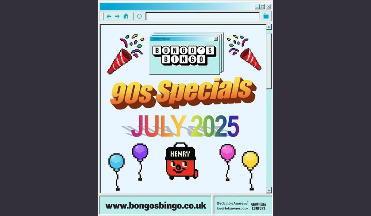 Bongo's Bingo 90s Special at Viva Blackpool