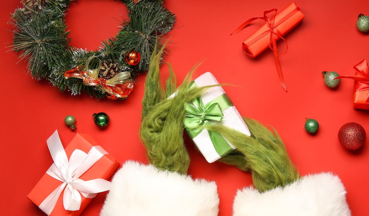 Children's Christmas supper and disco with live entertainment from the Grinch and Cindy Lou