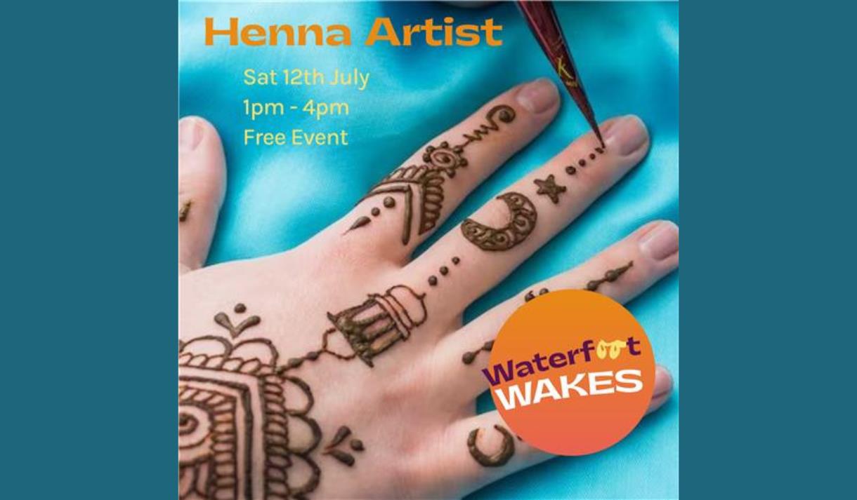 Waterfoot Wakes 2025: Henna Artist