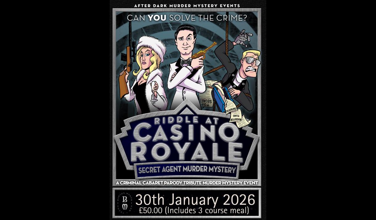 Riddle at Casino Royale  - MURDER MYSTERY